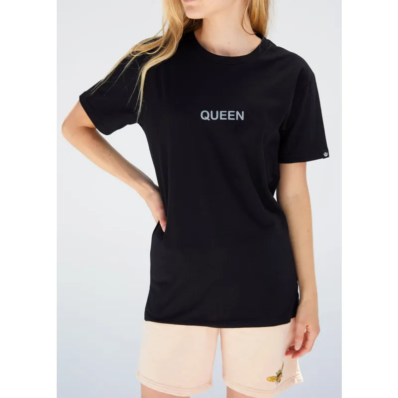 t-shirt-korte-mouw-zwart-van-queen-sweet-comb-the-farm-van-goorin-bros