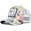 petten-gebogen-wit-snapback-shark-tie-dye-the-farm-van-goorin-bros