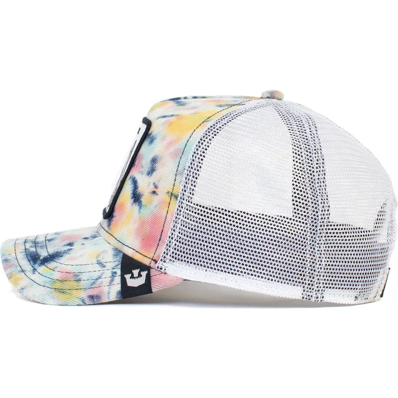 petten-gebogen-wit-snapback-shark-tie-dye-the-farm-van-goorin-bros