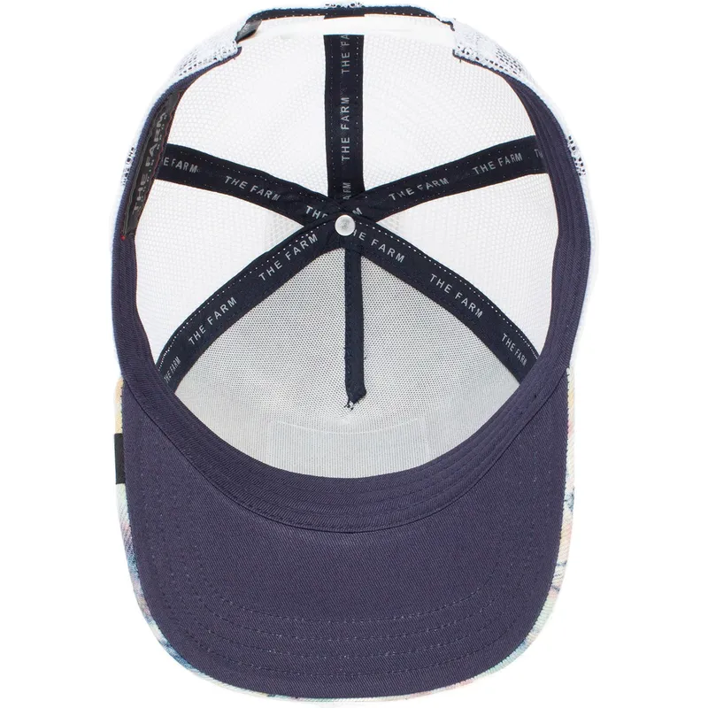 petten-gebogen-wit-snapback-shark-tie-dye-the-farm-van-goorin-bros