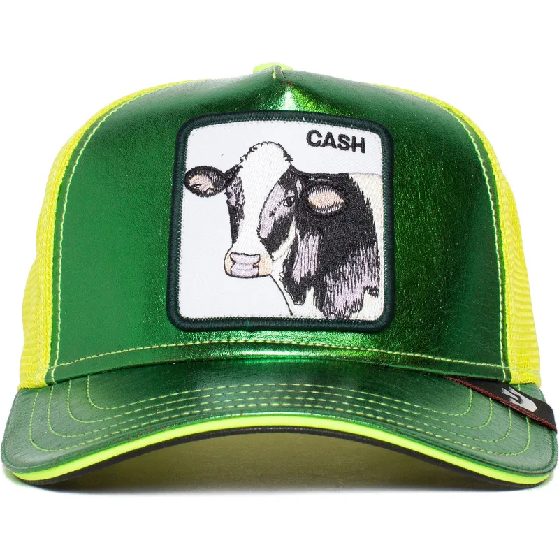 petten-gebogen-groen-snapback-cash-shine-metallic-the-farm-van-goorin-bros petten-gebogen-groen-snapback-cash-shine-metallic-the-farm-van-goorin-bros