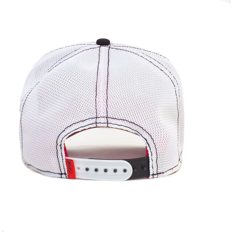 petten-gebogen-rood-snapback-cash-golden-calf-patent-leather-the-farm-van-goorin-bros