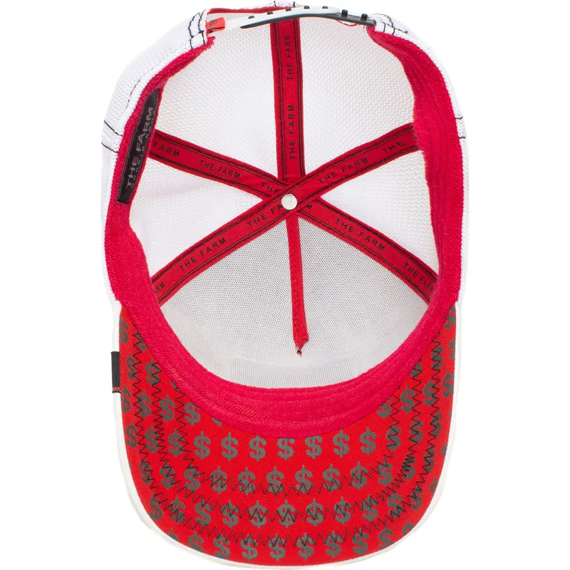 petten-gebogen-rood-snapback-cash-golden-calf-patent-leather-the-farm-van-goorin-bros