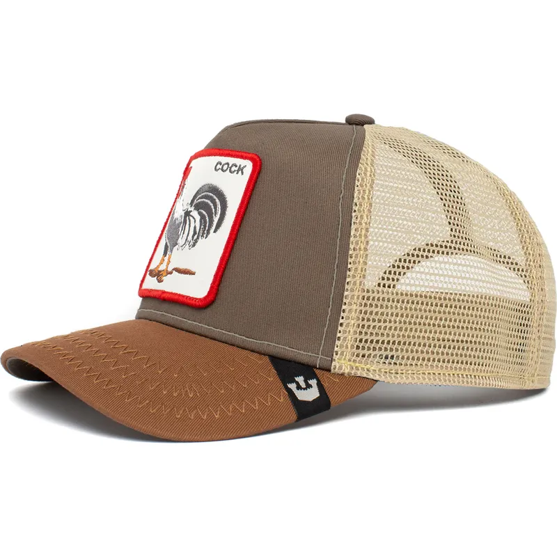 petten-gebogen-groen-snapback-the-cock-the-farm-van-goorin-bros
