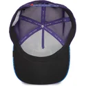 petten-gebogen-blauw-snapback-van-siam-fighter-blue-light-metallic-the-farm-van-goorin-bros