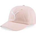 petten-gebogen-roze-verstelbaar-essentials-cat-van-puma