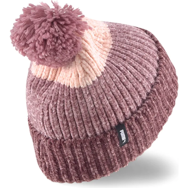 mutsen-pompon-paars-van-puma mutsen-pompon-paars-van-puma