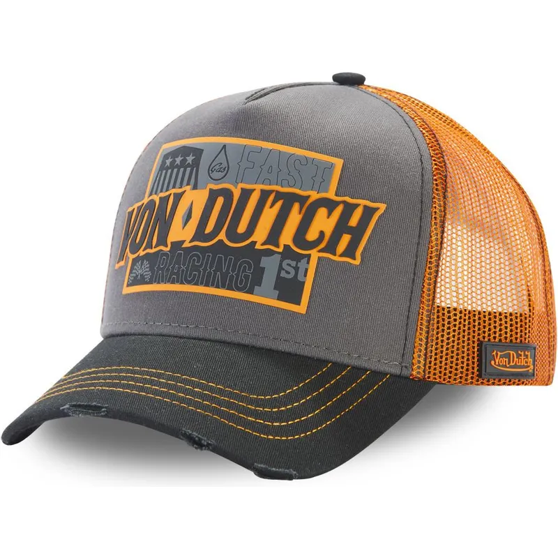 petten-gebogen-grijs-snapback-fast-racing-arac-gre-van-von-dutch