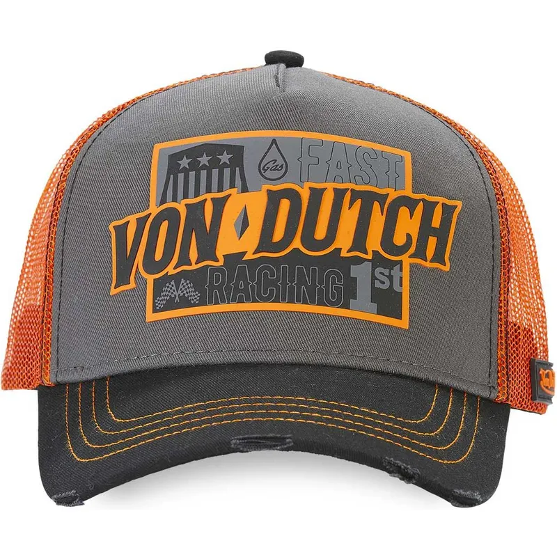 petten-gebogen-grijs-snapback-fast-racing-arac-gre-van-von-dutch