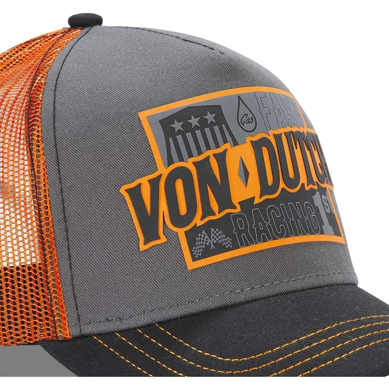 petten-gebogen-grijs-snapback-fast-racing-arac-gre-van-von-dutch