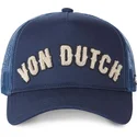 petten-gebogen-marineblauw-snapback-buckl-nv-van-von-dutch