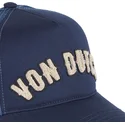 petten-gebogen-marineblauw-snapback-buckl-nv-van-von-dutch