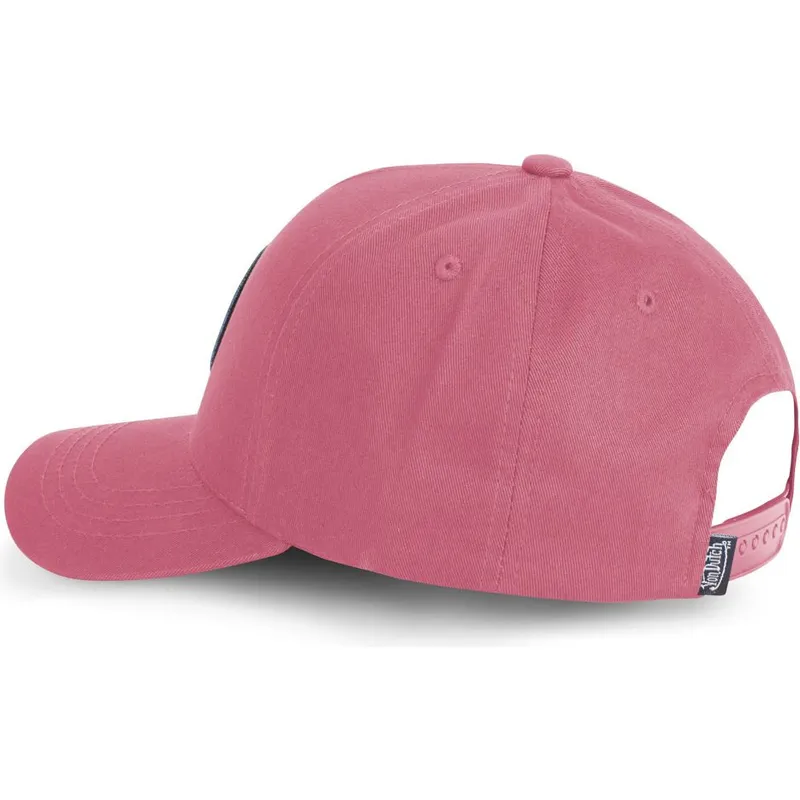 petten-gebogen-rood-snapback-kustom-kulture-col-rasp-van-von-dutch
