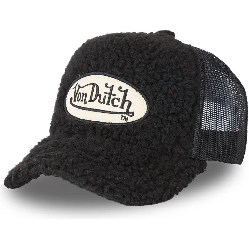 petten-gebogen-zwart-snapback-van-fur1-van-von-dutch