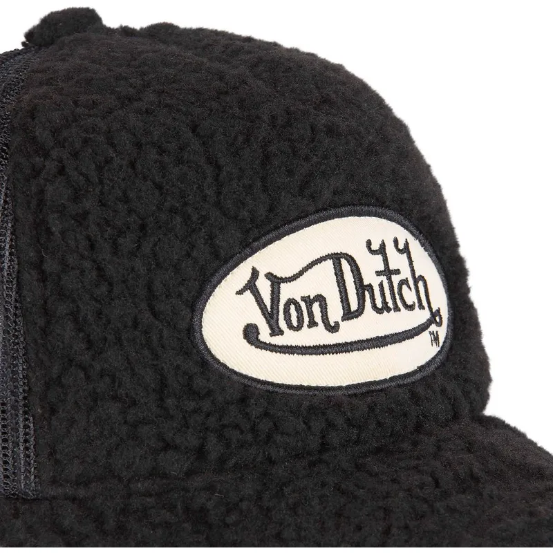 petten-gebogen-zwart-snapback-van-fur1-van-von-dutch