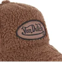 petten-gebogen-bruin-snapback-van-fur2-van-von-dutch