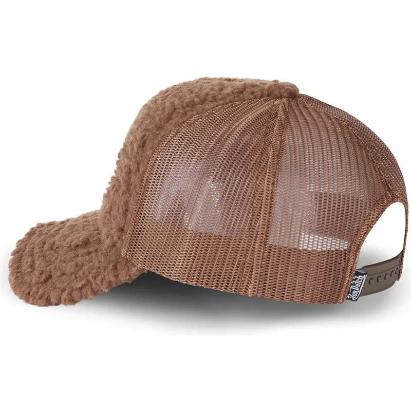 petten-gebogen-bruin-snapback-van-fur2-van-von-dutch