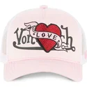 petten-gebogen-roze-snapback-love-lovu-lp-van-von-dutch