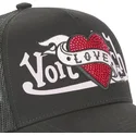 petten-gebogen-zwart-snapback-love-lovu-nr-van-von-dutch