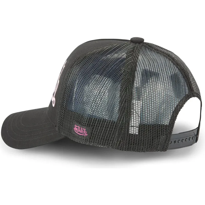 petten-gebogen-zwart-snapback-love-lovu-nr-van-von-dutch