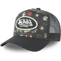 petten-gebogen-zwart-snapback-tattoo-tat01-van-von-dutch