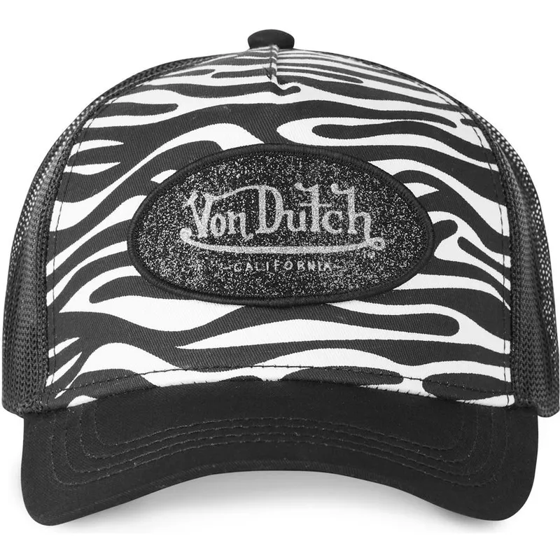 petten-gebogen-zwart-snapback-zebr-wnr-van-von-dutch