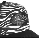 petten-gebogen-zwart-snapback-zebr-wnr-van-von-dutch