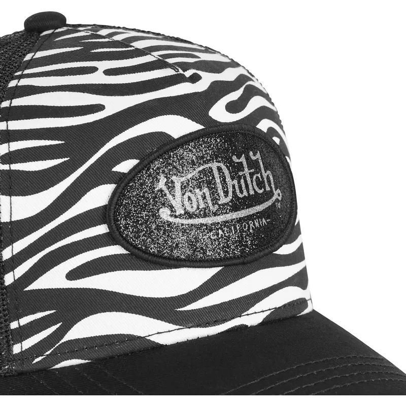 petten-gebogen-zwart-snapback-zebr-wnr-van-von-dutch
