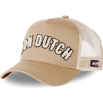 petten-gebogen-bruin-snapback-buckl-m-van-von-dutch