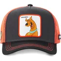 petten-gebogen-zwart-snapback-heehee-hee-scooby-doo-van-capslab