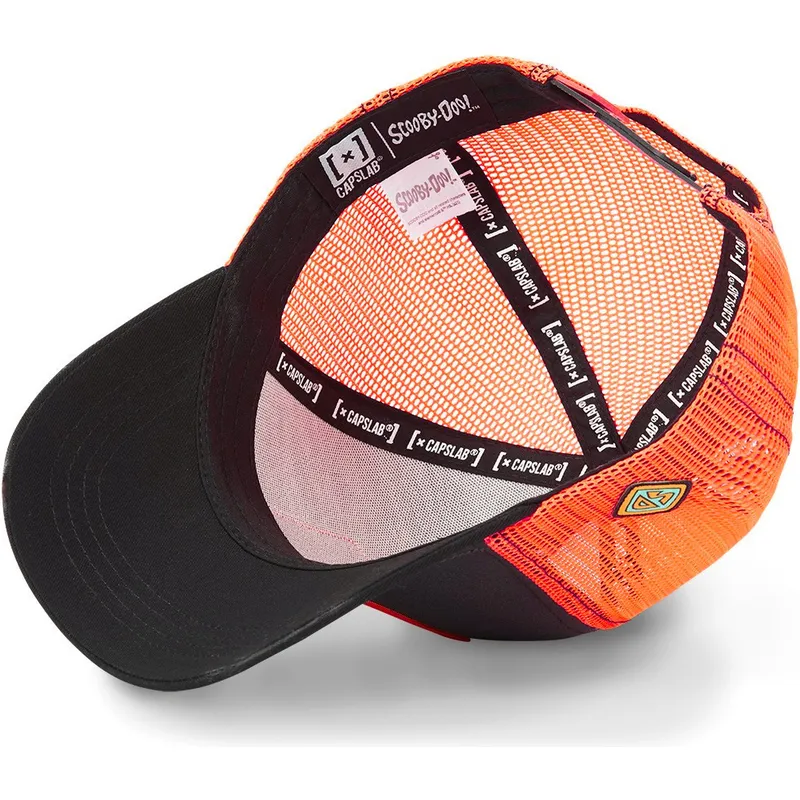 petten-gebogen-zwart-snapback-heehee-hee-scooby-doo-van-capslab