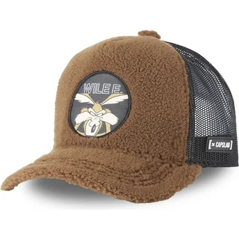 petten-gebogen-bruin-snapback-coyote-looney-tunes-van-capslab