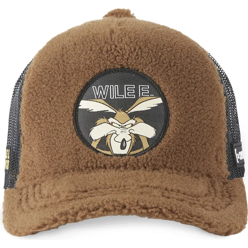 petten-gebogen-bruin-snapback-coyote-looney-tunes-van-capslab