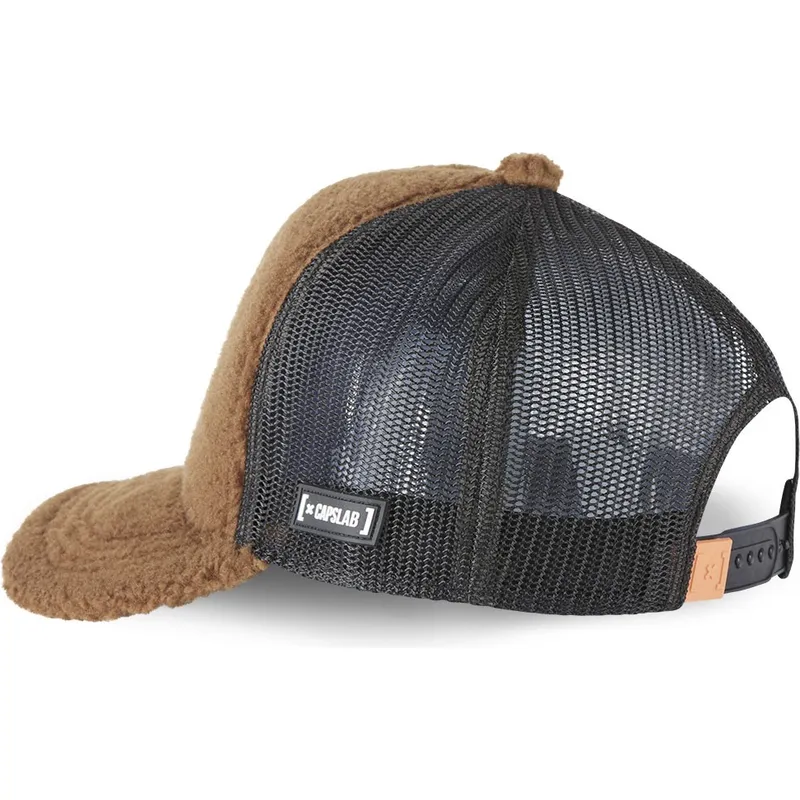 petten-gebogen-bruin-snapback-coyote-looney-tunes-van-capslab