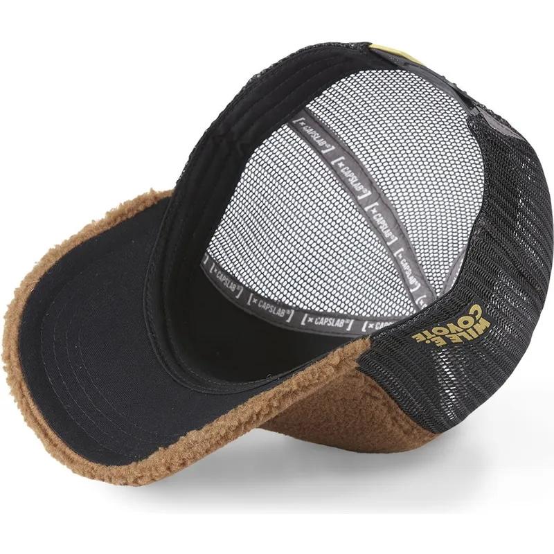 petten-gebogen-bruin-snapback-coyote-looney-tunes-van-capslab