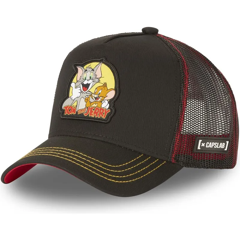 petten-gebogen-zwart-snapback-tj1-tom-en-jerry-looney-tunes-van-capslab petten-gebogen-zwart-snapback-tj1-tom-en-jerry-looney-tunes-van-capslab