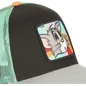 petten-gebogen-zwart-snapback-to6-tom-looney-tunes-van-capslab