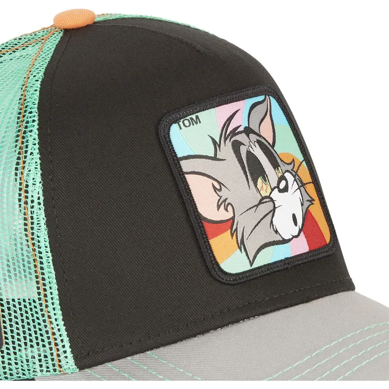 petten-gebogen-zwart-snapback-to6-tom-looney-tunes-van-capslab