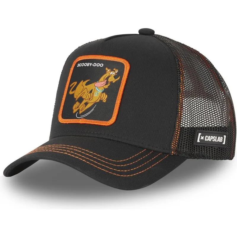 petten-gebogen-zwart-snapback-stu2-scooby-doo-van-capslab petten-gebogen-zwart-snapback-stu2-scooby-doo-van-capslab