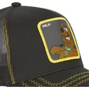 petten-gebogen-zwart-snapback-help-rel2-scooby-doo-van-capslab