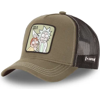petten-gebogen-bruin-snapback-rem-loo2-rick-en-morty-van-capslab