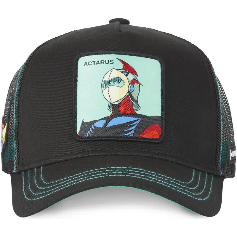 petten-gebogen-zwart-snapback-cas-act1-daisuke-robot-grendizer-van-capslab