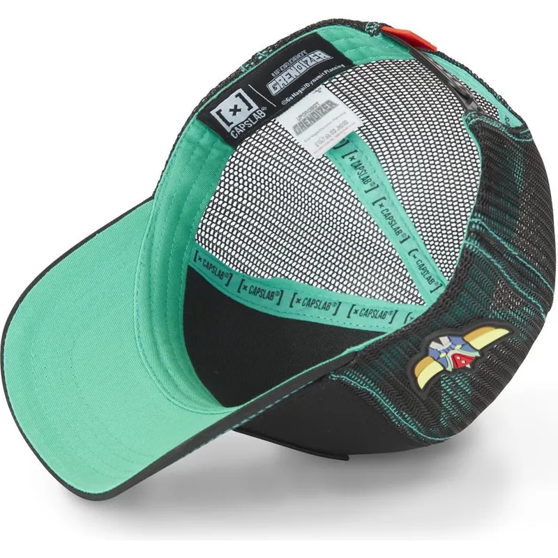 petten-gebogen-zwart-snapback-cas-act1-daisuke-robot-grendizer-van-capslab