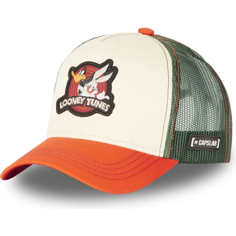 petten-gebogen-beige-snapback-lo2-bugs-bunny-en-daffy-duck-looney-tunes-van-capslab