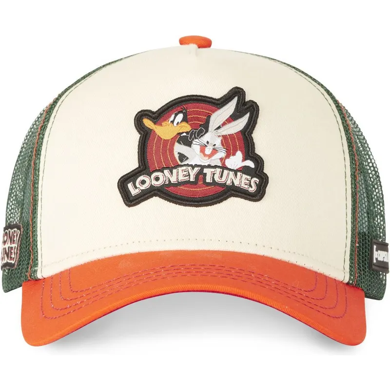 petten-gebogen-beige-snapback-lo2-bugs-bunny-en-daffy-duck-looney-tunes-van-capslab