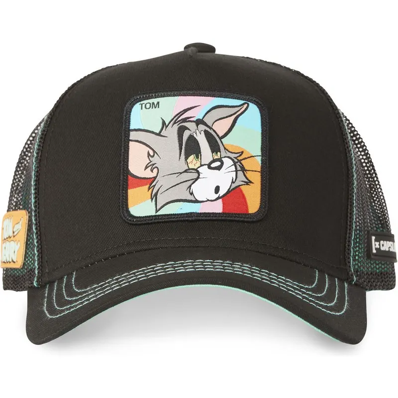 petten-gebogen-zwart-snapback-to5-tom-looney-tunes-van-capslab petten-gebogen-zwart-snapback-to5-tom-looney-tunes-van-capslab