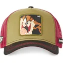 petten-gebogen-bruin-snapback-tasmaanse-duivel-looney-tunes-van-capslab