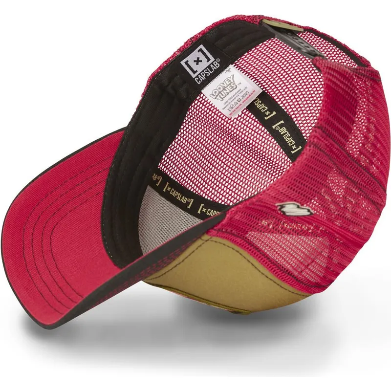 petten-gebogen-bruin-snapback-tasmaanse-duivel-looney-tunes-van-capslab