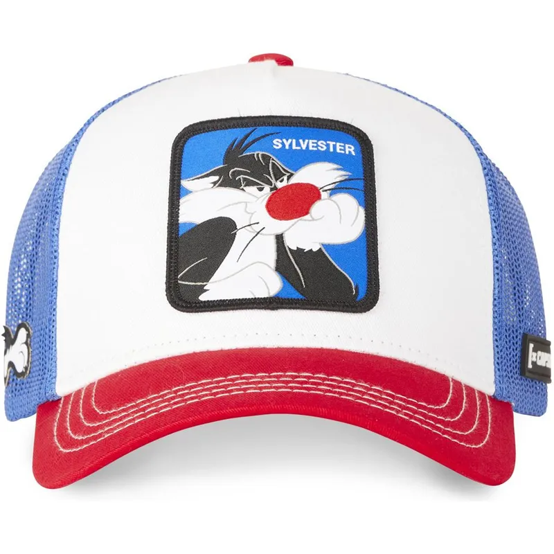 petten-gebogen-wit-snapback-sy2-sylvester-looney-tunes-van-capslab petten-gebogen-wit-snapback-sy2-sylvester-looney-tunes-van-capslab