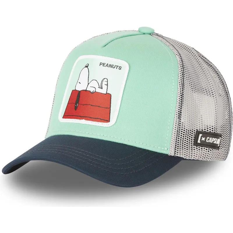 petten-gebogen-groen-snapback-pe2-snoopy-peanuts-van-capslab